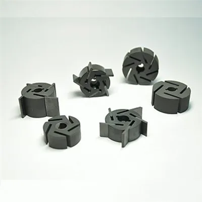 Palhetas de carbono impregnadas para bomba de vácuo